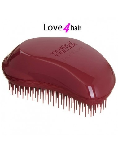 TANGLE TEEZER THICK & CURLY DARK RED