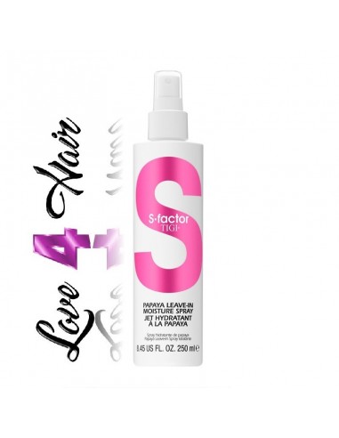 TIGI S FACTOR PAPAYA LEAVE-IN MOISTURE SPRAY