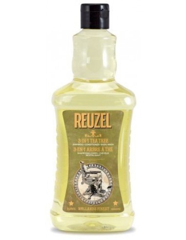 Reuzel Shampoo 3 in 1 Tea Tree