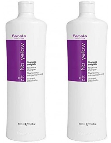 fanola no yellow shampoo 2 x1000 ml