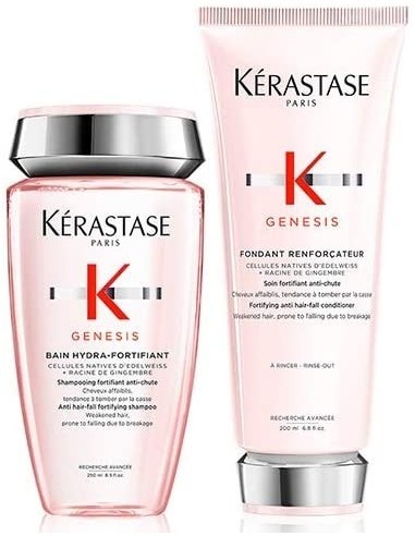 Kérastase, duo shampoo fortificante anticaduta Genesis Bain Hydra