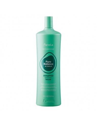 Fanola Vitamins Pure Balance Be Complex Shampoo 1000ml - shampoo purificante equilibrante