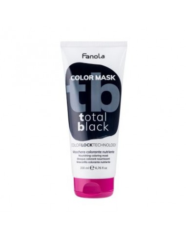 fanola color mask total black 200 ml.