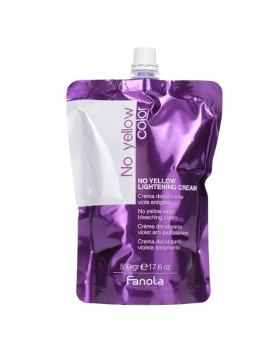FANOLA NO YELLOW DECOLORANTE IN CREMA VIOLA ANTIGIALLO 8 TONI - 500GR